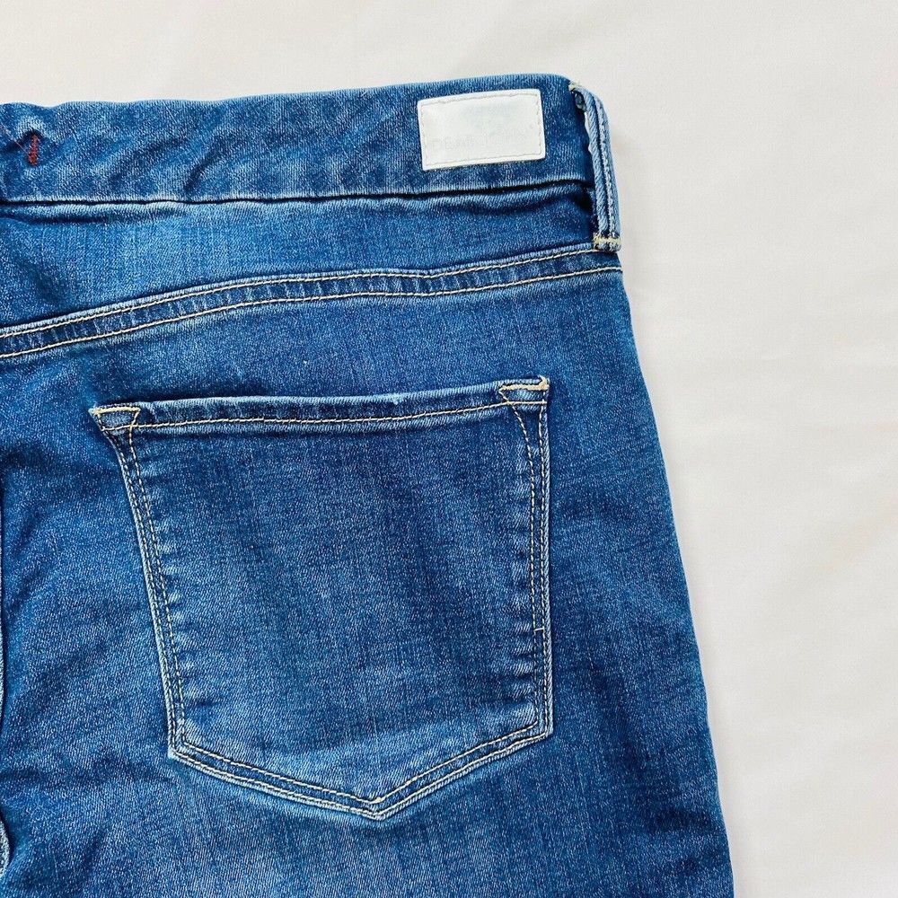 Dear John Joyrich Womens Size 32 Comfort Skinny Distressed Raw Hem Cropped - Picture 6 of 11